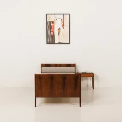Pamono Mid-Century Danish Rosewood Daybed by A. J. Iversen, 1960s New
