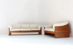 Pamono Mid-Century Danish Sofas in Teak by Mikael Laursen for A/S Mikael Laursen, 1960s, Set of 2 Clearance