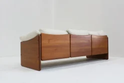 Pamono Mid-Century Danish Sofas in Teak by Mikael Laursen for A/S Mikael Laursen, 1960s, Set of 2 Clearance