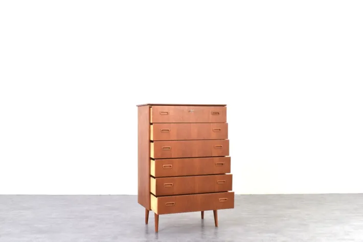 Pamono Mid-Century Danish Teak Chest of Drawers, 1960s Best