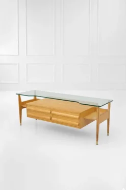 Pamono Mid-Century Italian Wooden Chest of Drawers, 1950s Hot