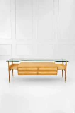 Pamono Mid-Century Italian Wooden Chest of Drawers, 1950s Hot