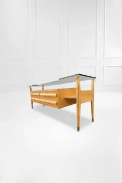 Pamono Mid-Century Italian Wooden Chest of Drawers, 1950s Hot