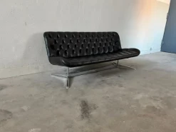 Pamono Mid-Century Leather Sofa, 1960s Sale