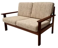 Pamono Mid-Century Modern Antimott Two-Piece Sofa from Walter Knoll & Wilhelm Knoll, 1960s Sale