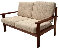 Pamono Mid-Century Modern Antimott Two-Piece Sofa from Walter Knoll & Wilhelm Knoll, 1960s Sale