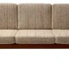 Pamono Mid-Century Modern Antimott Three-Piece Sofa by Walter Knoll & Wilhelm Knoll, 1960s Outlet