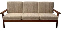 Pamono Mid-Century Modern Antimott Three-Piece Sofa by Walter Knoll & Wilhelm Knoll, 1960s Outlet