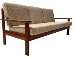Pamono Mid-Century Modern Antimott Three-Piece Sofa by Walter Knoll & Wilhelm Knoll, 1960s Outlet