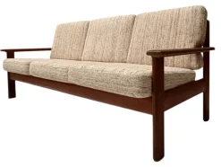 Pamono Mid-Century Modern Antimott Three-Piece Sofa by Walter Knoll & Wilhelm Knoll, 1960s Outlet