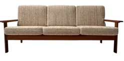 Pamono Mid-Century Modern Antimott Three-Piece Sofa by Walter Knoll & Wilhelm Knoll, 1960s Outlet