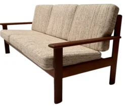 Pamono Mid-Century Modern Antimott Three-Piece Sofa by Walter Knoll & Wilhelm Knoll, 1960s Outlet