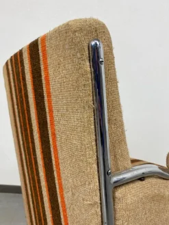 Pamono Mid-Century Modern Armchairs by Joszef Peresztegi, 1970s, Set of 2