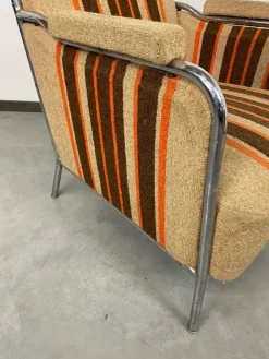 Pamono Mid-Century Modern Armchairs by Joszef Peresztegi, 1970s, Set of 2