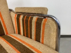 Pamono Mid-Century Modern Armchairs by Joszef Peresztegi, 1970s, Set of 2