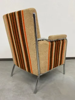 Pamono Mid-Century Modern Armchairs by Joszef Peresztegi, 1970s, Set of 2