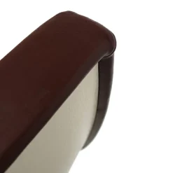 Pamono Mid-Century Modern Brown Leather Coconut Chair by George Nelson Hot