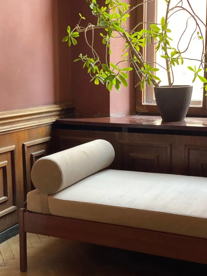 Pamono Mid-Century Modern Chaise Lounge in Teak New