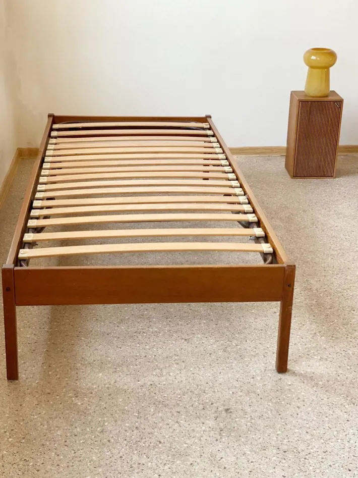 Pamono Mid-Century Modern Chaise Lounge in Teak New