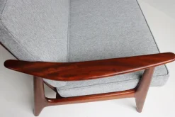 Pamono Mid-Century Modern Danish Three-Seater Sofa in Teak, 1950