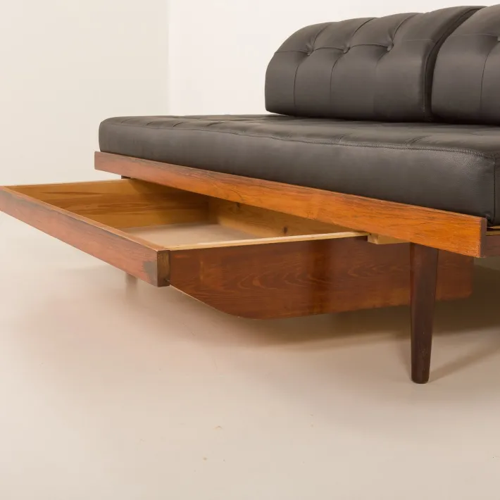 Pamono Mid-Century Modern Danish Rosewood Daybed, 1960s Best