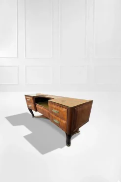 Pamono Mid-Century Modern Dresser in Wood by Dassi, Italy, 1950s Clearance