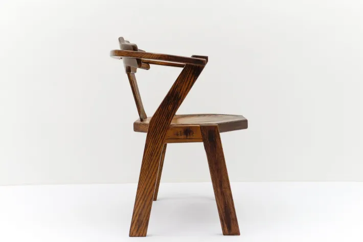 Pamono Mid-Century Modern French Provincial Oak Chair, 1960s Best
