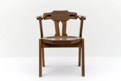 Pamono Mid-Century Modern French Provincial Oak Chair, 1960s New