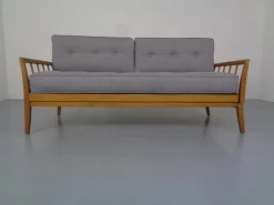 Pamono Mid-Century Modern German Cherrywood Daybed by Walter Knoll for Knoll Antimott, 1950s Online