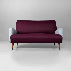 Pamono Mid-Century Modern Italian Mod. 801 Sofa by Carlo De Carli for Cassina, 1950s Outlet