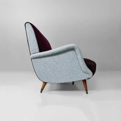 Pamono Mid-Century Modern Italian Mod. 801 Sofa by Carlo De Carli for Cassina, 1950s Outlet