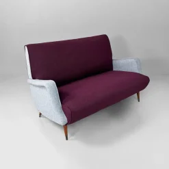 Pamono Mid-Century Modern Italian Mod. 801 Sofa by Carlo De Carli for Cassina, 1950s Outlet