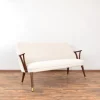 Pamono Mid-Century Modern Norwegian Teak and Boucle Sofa, 1960s Hot
