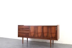 Pamono Mid-Century Modern Polish Walnut Sideboard from Bytom Furniture Factory, 1960s
