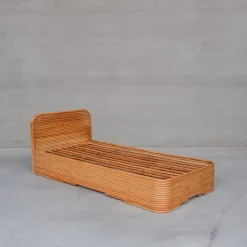 Pamono Mid-Century Modern Rattan Daybed, 1950s Hot