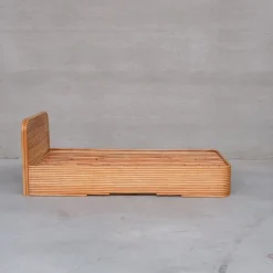 Pamono Mid-Century Modern Rattan Daybed, 1950s Hot