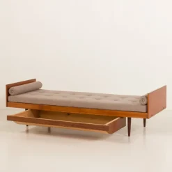 Pamono Mid-Century Modern Scandinavian Daybed with Duvet Compartment, 1960s Best