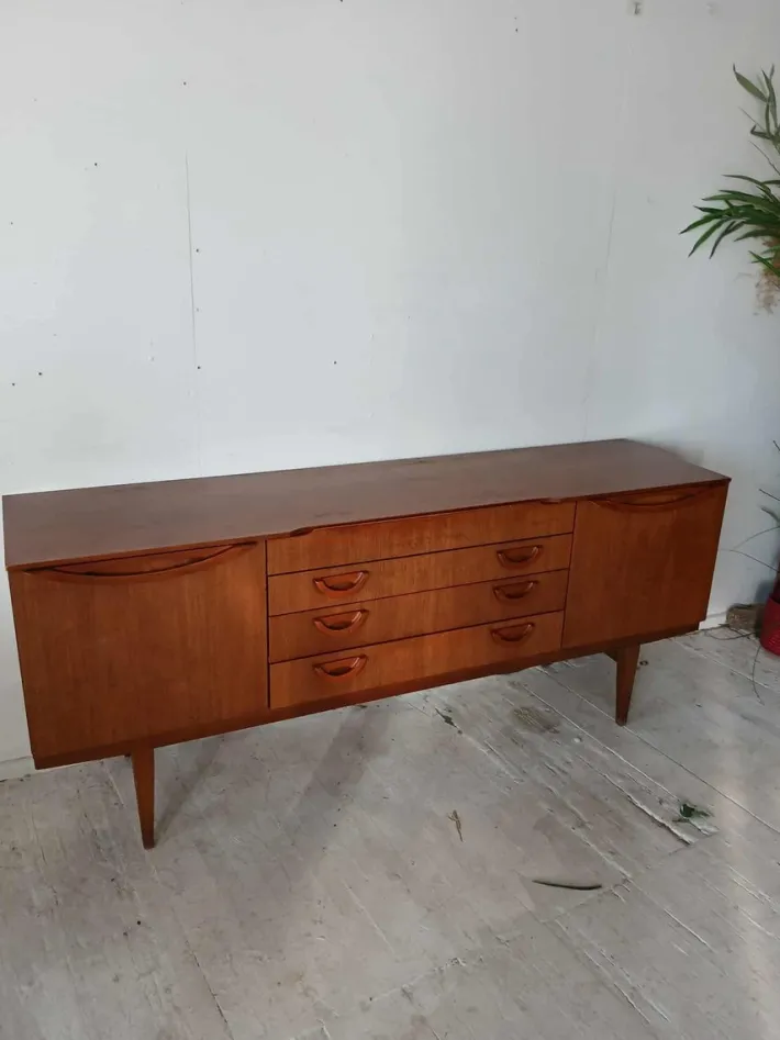 Pamono Mid-Century Modern Sideboard in Teak from Beautility, United Kingdom, 1962 Online