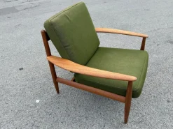 Pamono Mid-Century Modern Teak Lounge Chairs attributed to Grete Jalk for France & Søn / France & Daverkosen, Denmark, 1960s, Set of 2 Hot