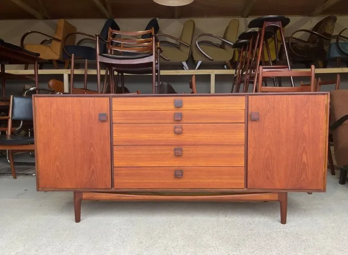 Pamono Mid-Century Modern Teak Sideboard by Ib Kofod-Larsen for G-Plan Sale