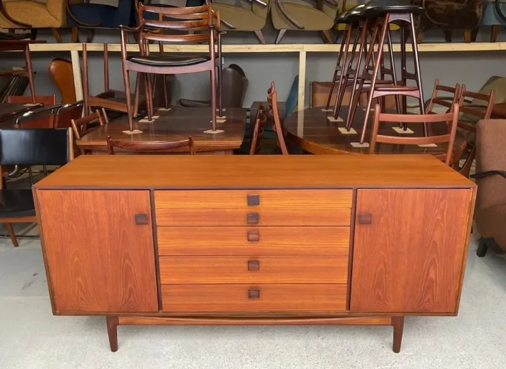 Pamono Mid-Century Modern Teak Sideboard by Ib Kofod-Larsen for G-Plan Sale