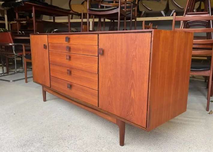 Pamono Mid-Century Modern Teak Sideboard by Ib Kofod-Larsen for G-Plan Sale