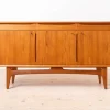 Pamono Mid-Century Modern Teak Sideboard from Bruksbo, Norway, 1950s