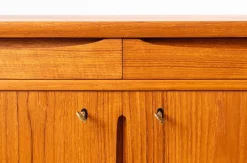 Pamono Mid-Century Modern Teak Sideboard from Bruksbo, Norway, 1950s