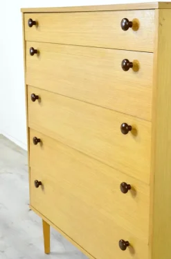 Pamono Mid-Century Modern Teak Tallboy from Avalon, 1960s Sale