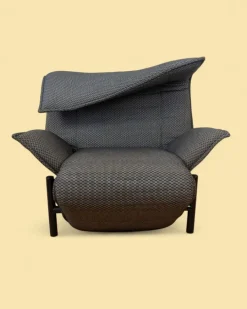 Pamono Mid-Century Modern Veranda Lounge Chair attributed to Vico Magistretti for Cassina, Italy, 1983 Sale