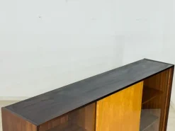 Pamono Mid-Century Modern Vitrine Highboard in Birch