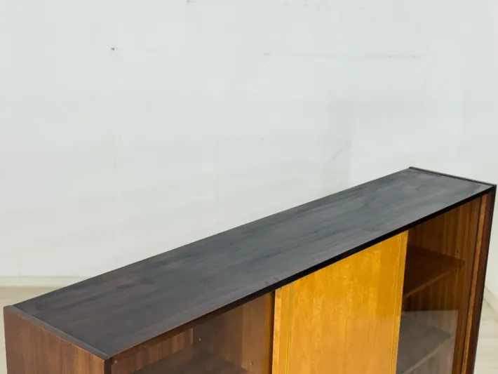 Pamono Mid-Century Modern Vitrine Highboard in Birch