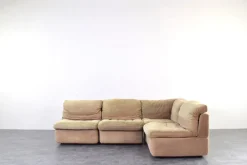 Pamono Mid-Century Modular Corner Sofa from Rolf Benz, 1970s Sale