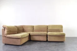 Pamono Mid-Century Modular Corner Sofa from Rolf Benz, 1970s Sale